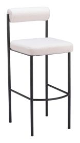 Livorno Barstool Ivory