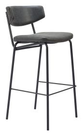 Charon Barstool Vintage Black