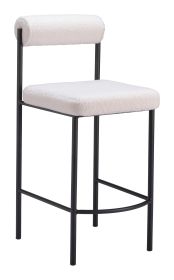 Livorno Counter Stool Ivory