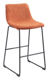 Smart Barstool Burnt Orange
