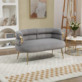 COOLMORE Accent Chair ,leisure chair with Golden feet (Color: as Pic)